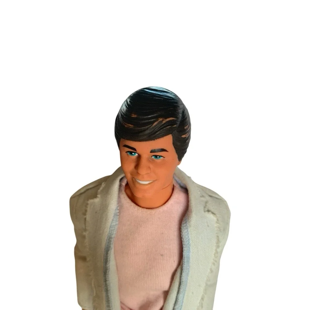 Vintage 1968 Ken Barbie Doll Molded Brown Hair Bendable 3Click Leg Hong Kong D47